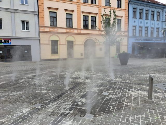 Sokolov - Staré náměstí - mlhoviště (2)