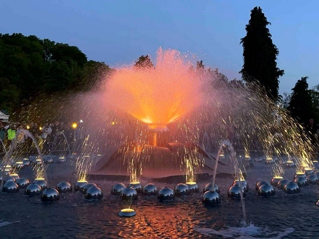 Mariánské Lázně Zpívající fontána (1)
