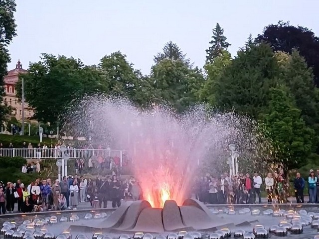 Mariánské Lázně Zpívající fontána (2)